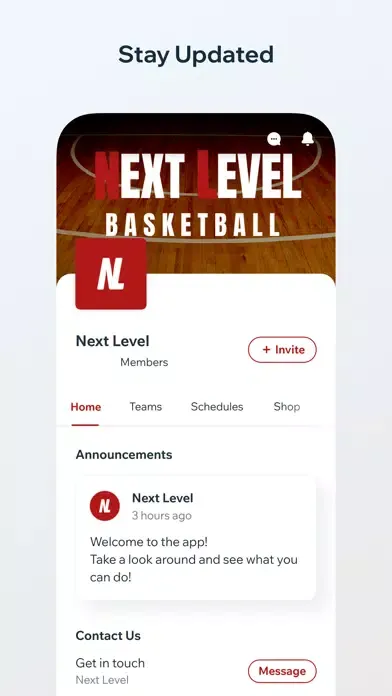 Tangkapan skrin Next Level Basketball