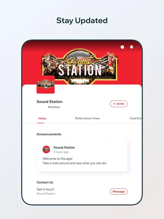 Sound Station Music Festival iPad  سکرین شاٹس