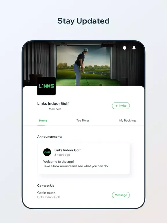 Links Indoor Golf iPad  স্ক্রিনশট