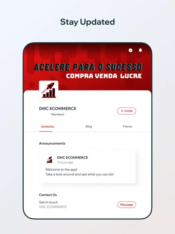 DMC ECOMMERCE iPad  Screenshots