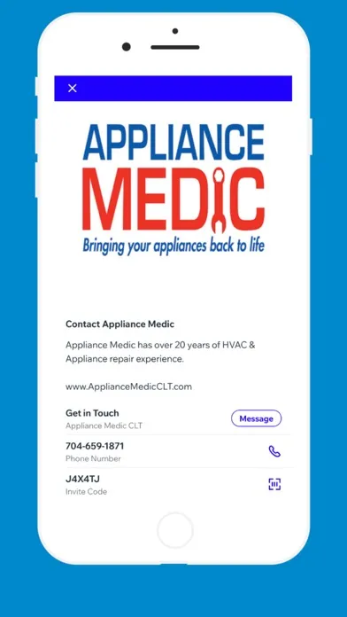 Zrzuty ekranu Appliance Medic CLT