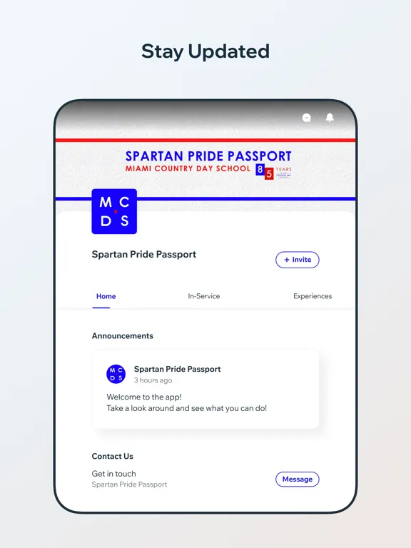 Screenshot di Spartan Pride Passport iPad 