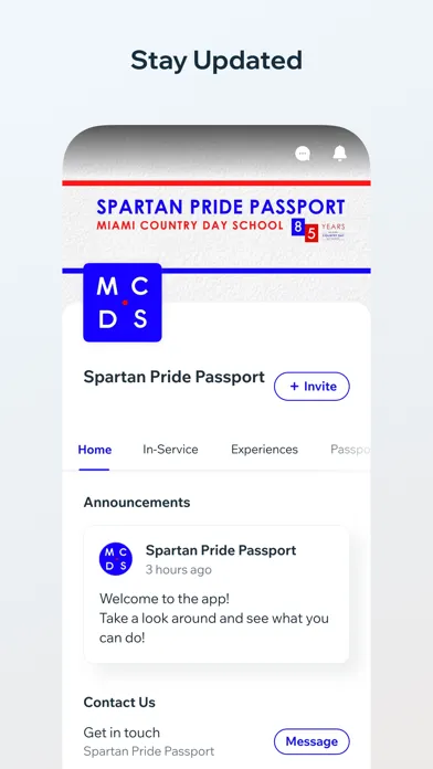 Screenshot di Spartan Pride Passport