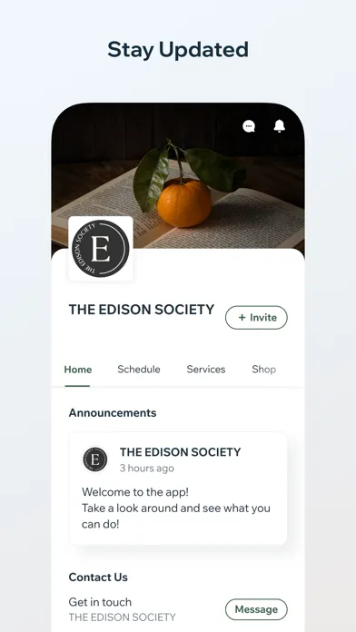 The Edison Society स्क्रीनशॉट