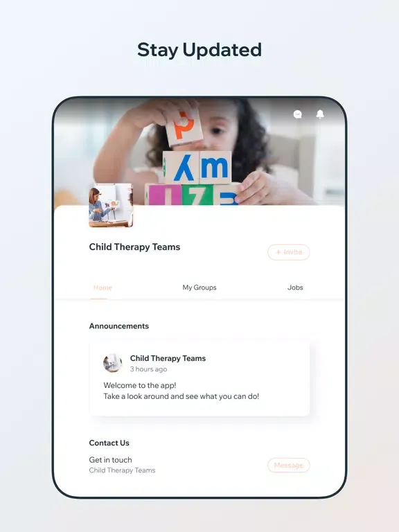 Ảnh chụp màn hình của Child Therapy Teams iPad 
