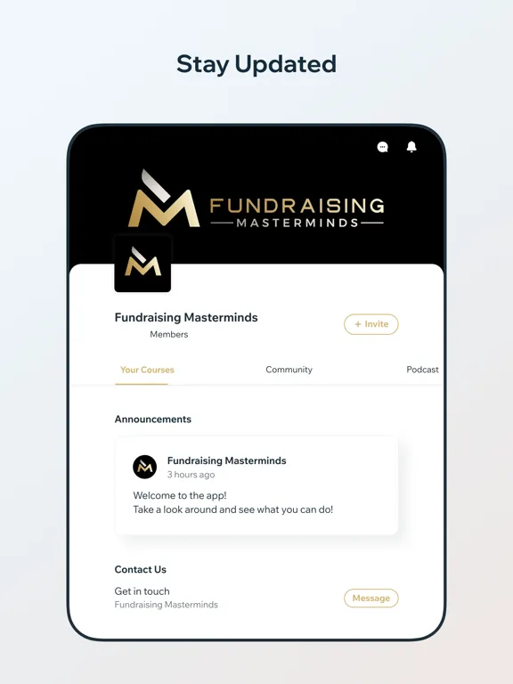Capturas de pantalla de Fundraising Masterminds iPad 