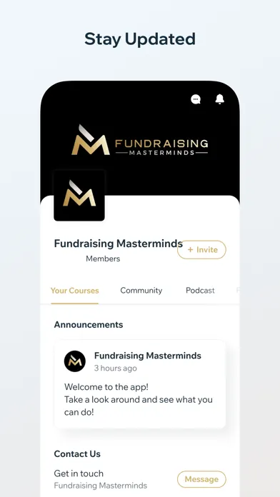 Capturas de pantalla de Fundraising Masterminds