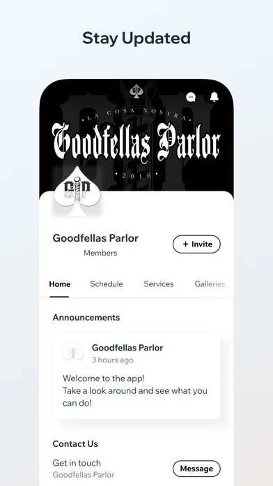 Zrzuty ekranu Goodfellas Parlor