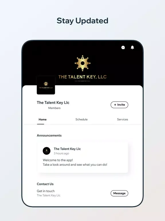The Talent Key Llc iPad  スクリーンショット