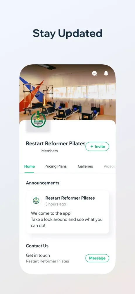Restart Reformer Pilates スクリーンショット