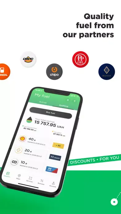 Toplyvo UA - fuel discounts應用截圖