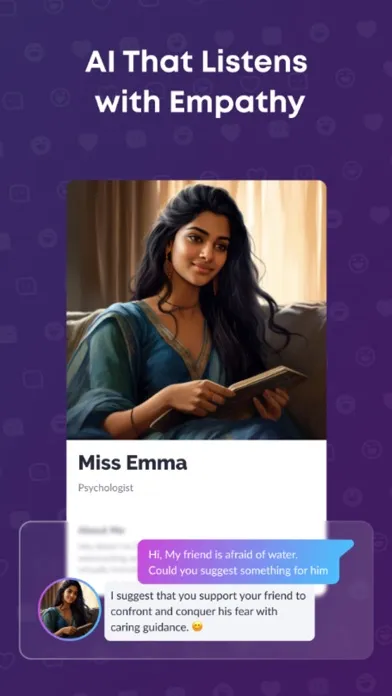Chatie: AI Friend, Fun & Coach سکرین شاٹس