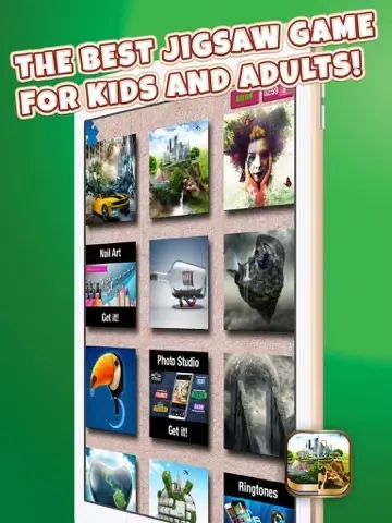 تصاویر Best Jigsaw Puzzle Game.s – Train Your Brain With Memory Challenge for Kids and Adults iPad 