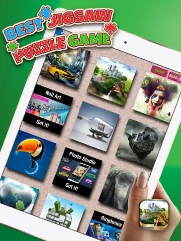 تصاویر Best Jigsaw Puzzle Game.s – Train Your Brain With Memory Challenge for Kids and Adults iPad 
