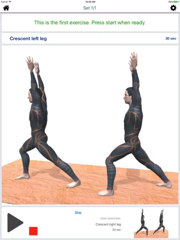 Capturas de pantalla de Easy Yoga Workout. Fitness Routine for Beginners + iPad 