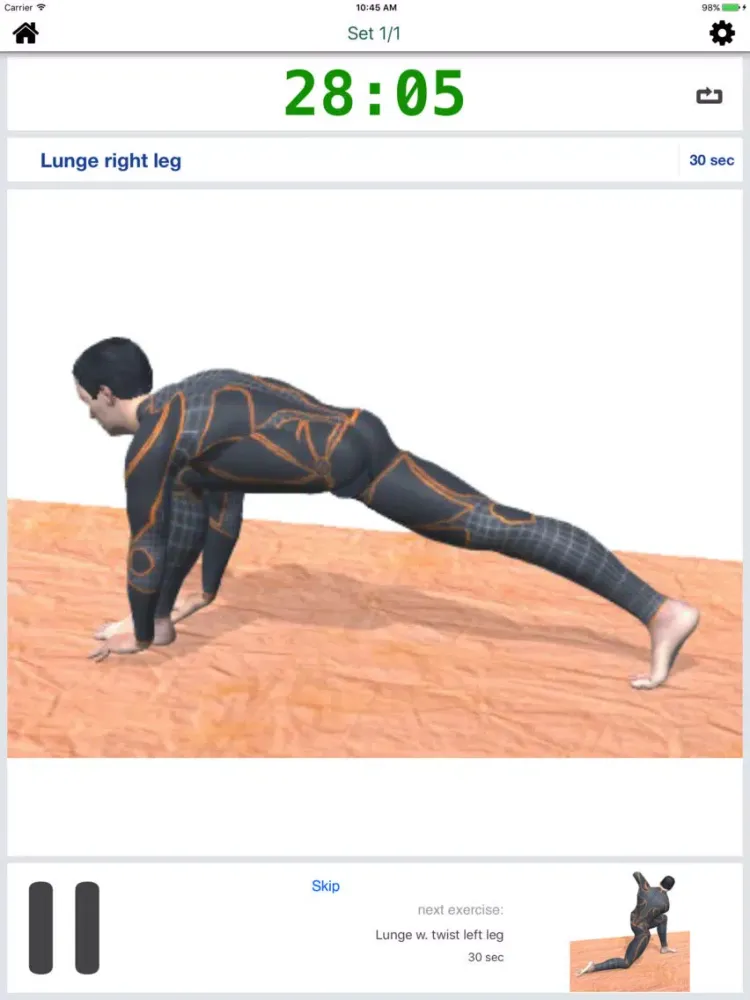 Capturas de pantalla de Easy Yoga Workout. Fitness Routine for Beginners + iPad 