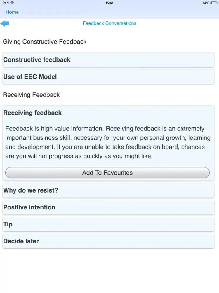 Business Leader's App iPad  Screenshots