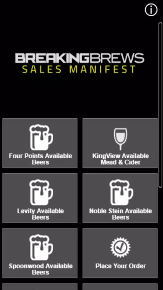 Breaking Brews Sales Manifest স্ক্রিনশট