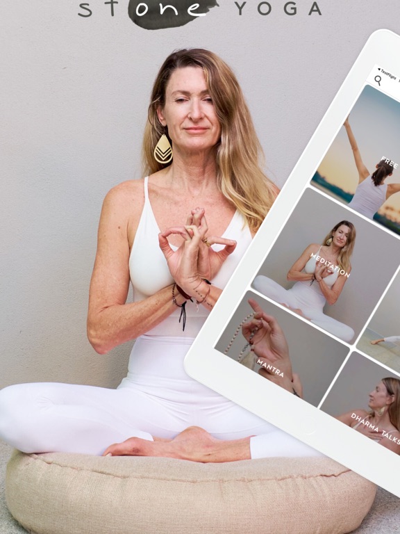 stONE Yoga by Janet Stone iPad 应用截图