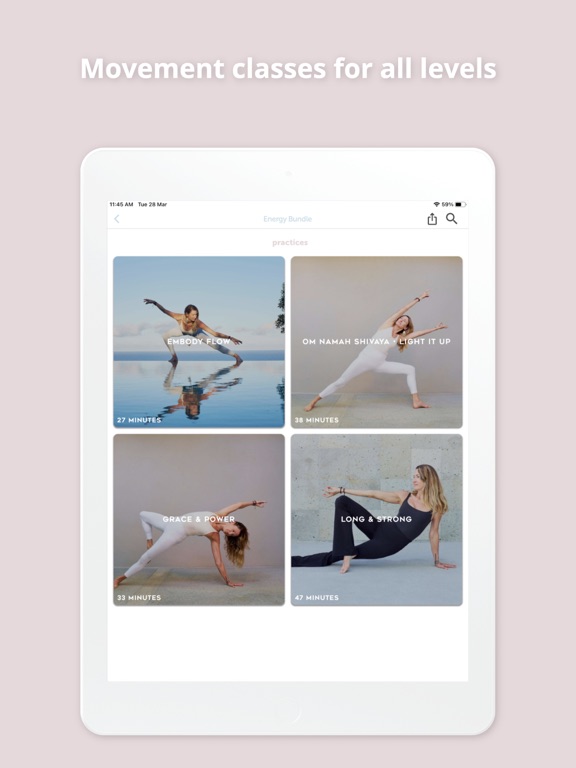 stONE Yoga by Janet Stone iPad 应用截图
