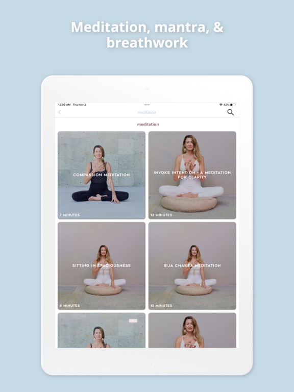 stONE Yoga by Janet Stone iPad 应用截图