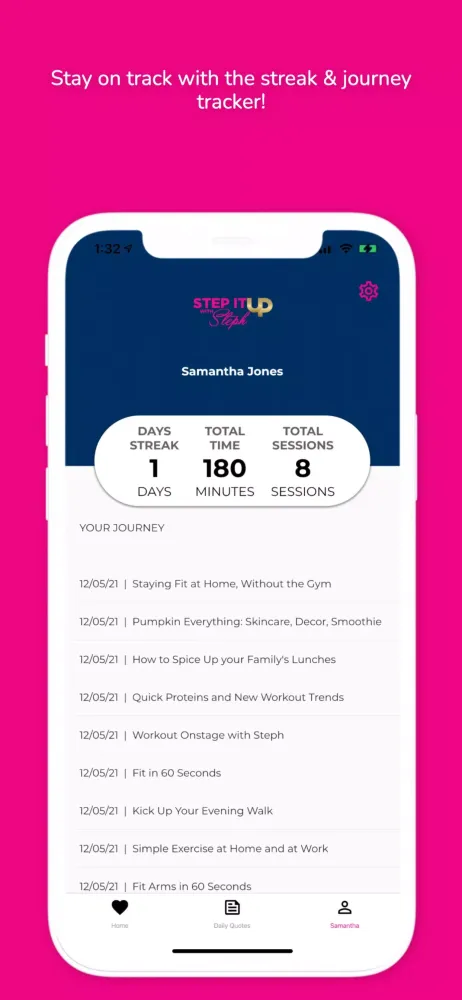 Step It Up With Steph স্ক্রিনশট