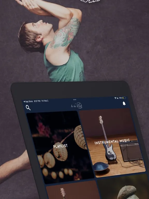 In the Flow (yoga + music) iPad  স্ক্রিনশট