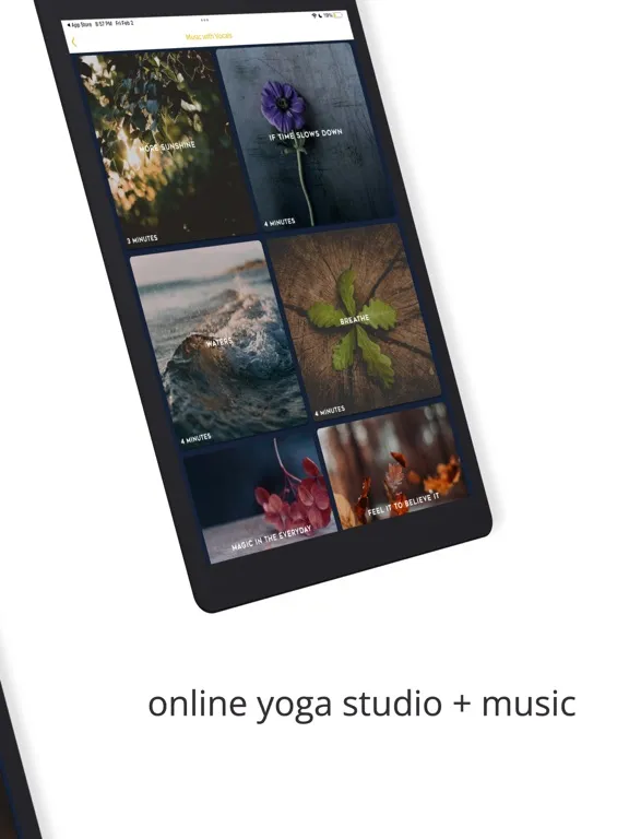 In the Flow (yoga + music) iPad  স্ক্রিনশট