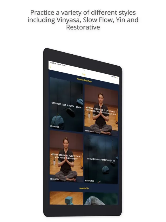 In the Flow (yoga + music) iPad  স্ক্রিনশট