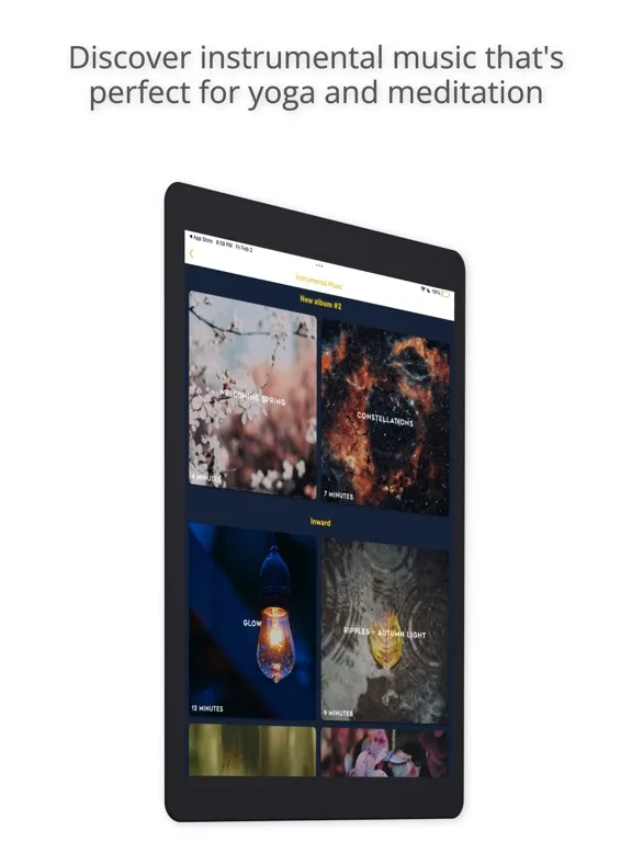 In the Flow (yoga + music) iPad  স্ক্রিনশট