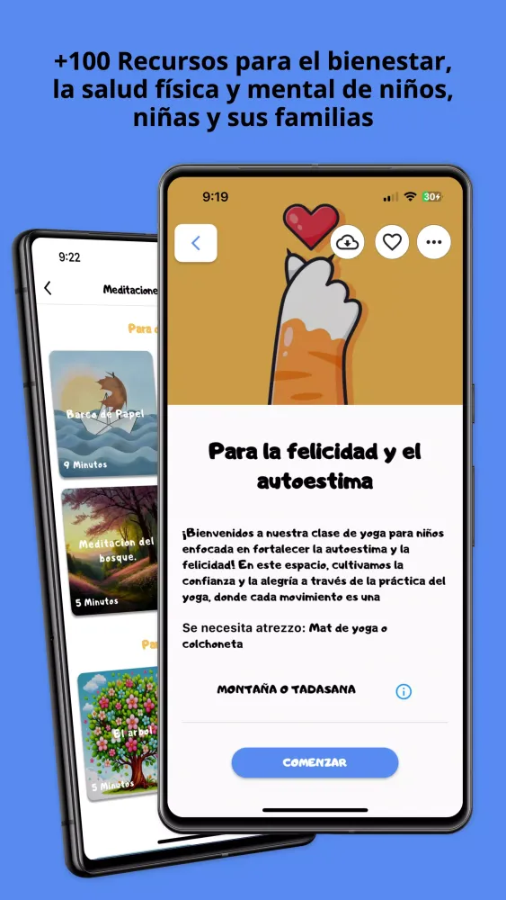 Capturas de pantalla de Meditacuentos de YoArTe