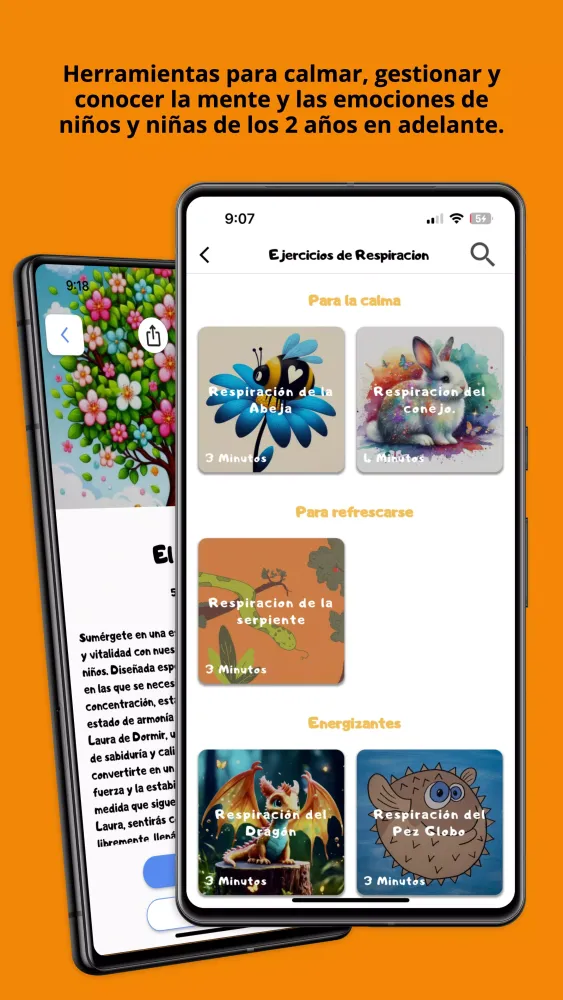 Capturas de pantalla de Meditacuentos de YoArTe