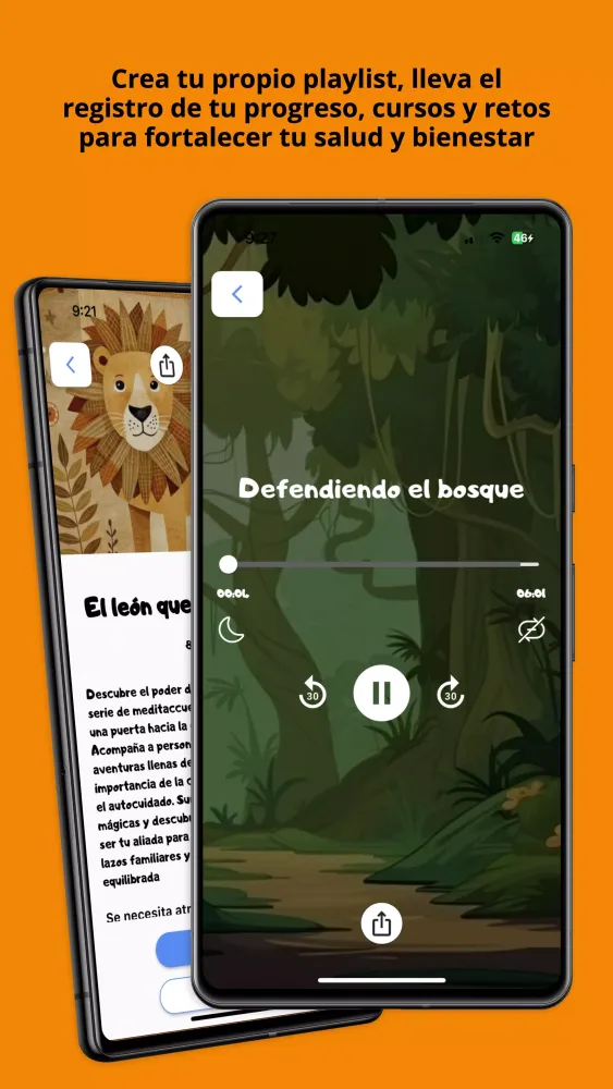 Capturas de pantalla de Meditacuentos de YoArTe