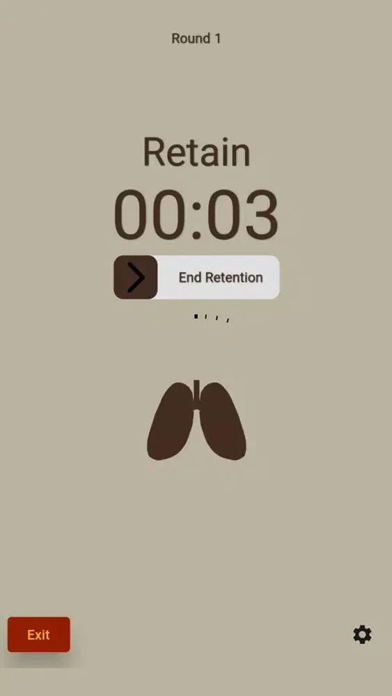 ภาพหน้าจอของ Breathe.Retain.Recover