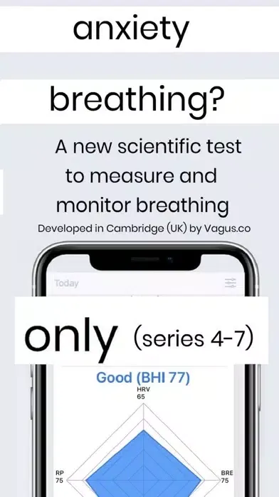 ภาพหน้าจอของ Breathe ECG