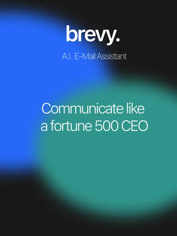 Capturas de pantalla de brevy. - A.I. E-mail assistant iPad 