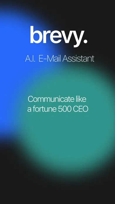 Capturas de pantalla de brevy. - A.I. E-mail assistant