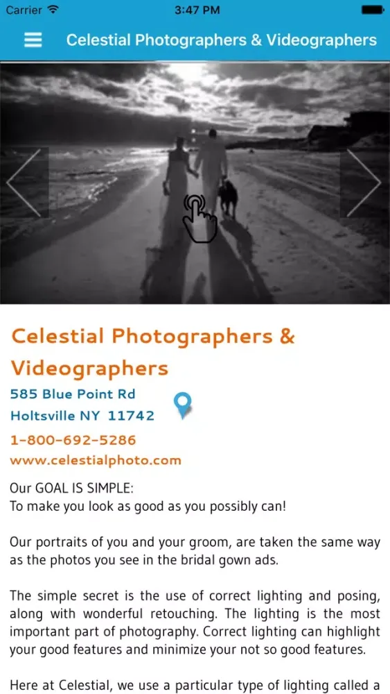 Celestial Photographers & Videographers Screenshots