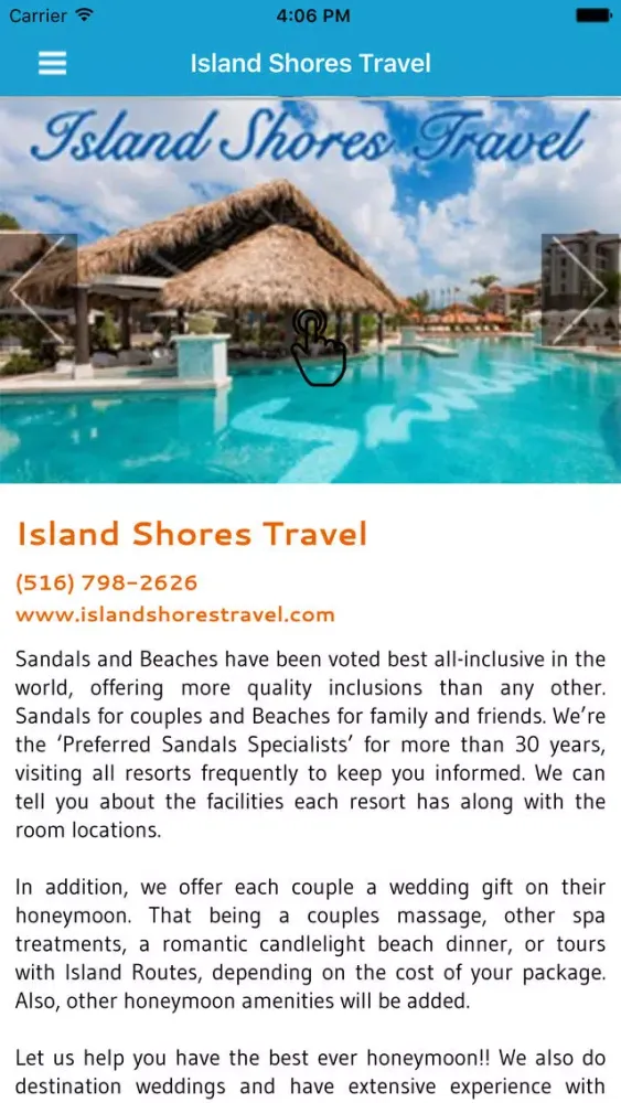 Island Shores Travel স্ক্রিনশট