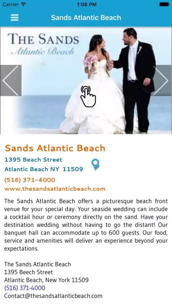 Capturas de tela do Sands Atlantic Beach