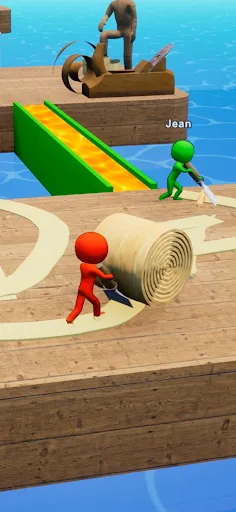 Ladder Race: Snow Ball Builder スクリーンショット