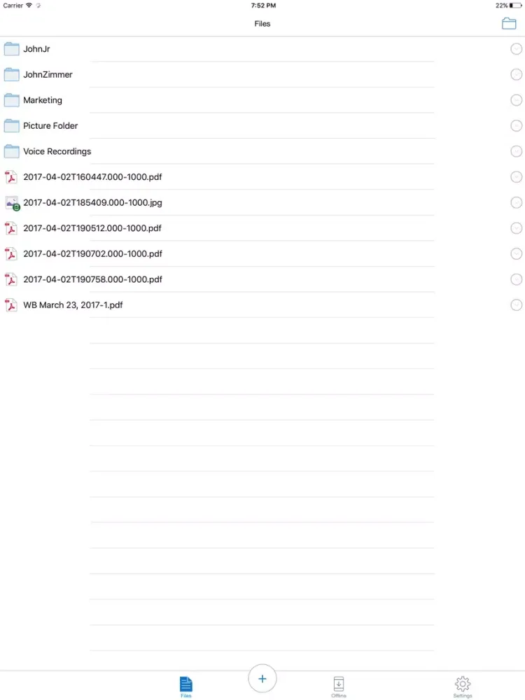 BridgeSTOR Coronado iPad 应用截图