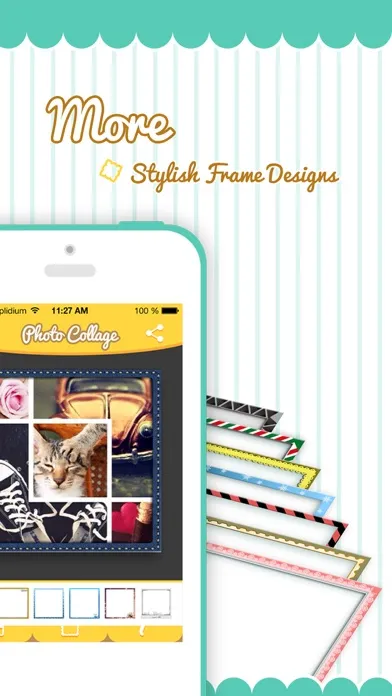 Pic-Frame Grid (Photo Collage Maker and Editor) स्क्रीनशॉट