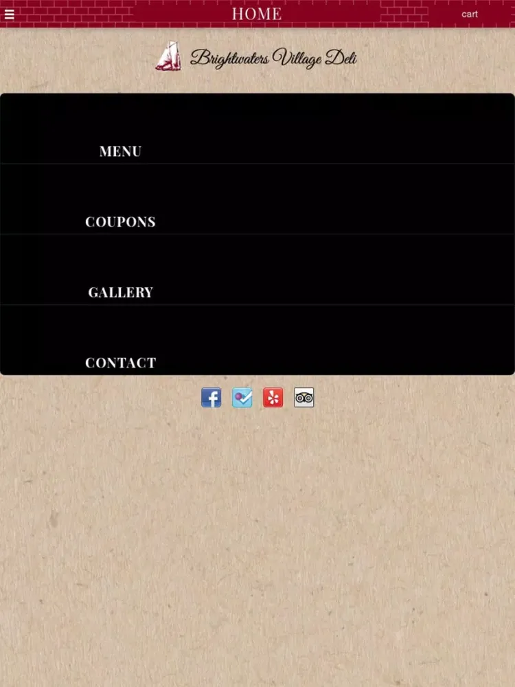 Скриншоты Brightwaters Village Deli iPad 