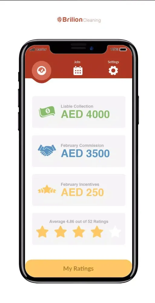 Brilion Crew App Screenshots