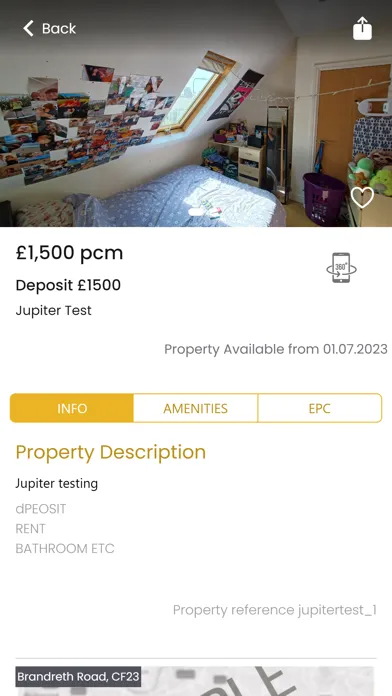 Capturas de tela do Brisk Property
