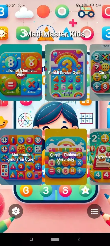 MathMaster Kids スクリーンショット