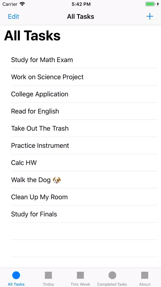 Weekly-The Weekly Task Manager应用截图