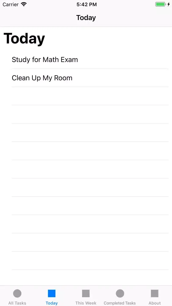 Weekly-The Weekly Task Manager应用截图