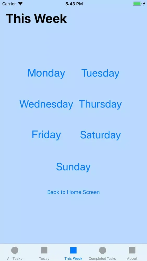 Weekly-The Weekly Task Manager应用截图